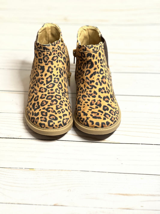 Tucker and Tate Girls Leopard Bootie